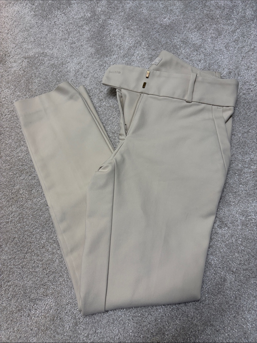 LOFT Outlet Dress Pants in Cream